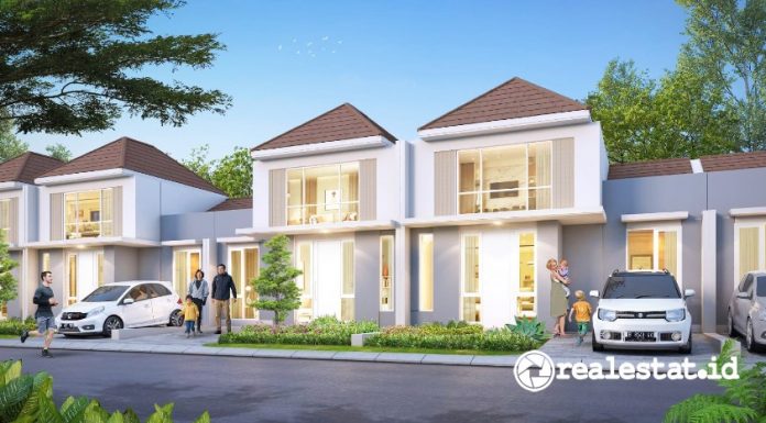 Cluster Canna kedua di Paramount Petals Rumah Tangerang Paramount Land realestat.id dok