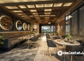 Daikanyama The Zora BSD City Feng Shui Restoran Kafe Bakery realestat.id dok