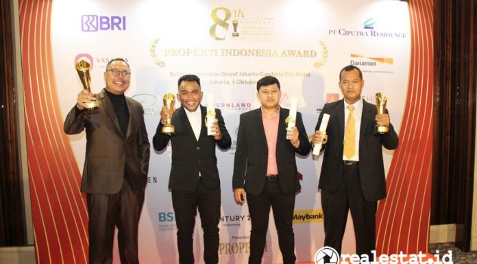 Modernland Cilejit Raih Penghargaan Properti Indonesia Award (PIA) 2021 realestat.id dok
