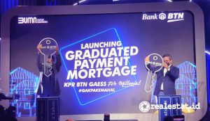 Peluncuran Graduated Payment Mortgage KPR Gaess For Millennial (Foto: Dok. Bank BTN) 