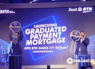 Peluncuran Graduated Payment Mortgage KPR Gaess For Millennial Bank BTN realestat.id