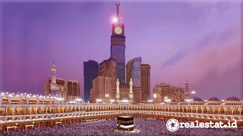 Dua bangunan termahal di dunia terletak di Makkah, Arab Saudi. (Foto: Wikipedia)