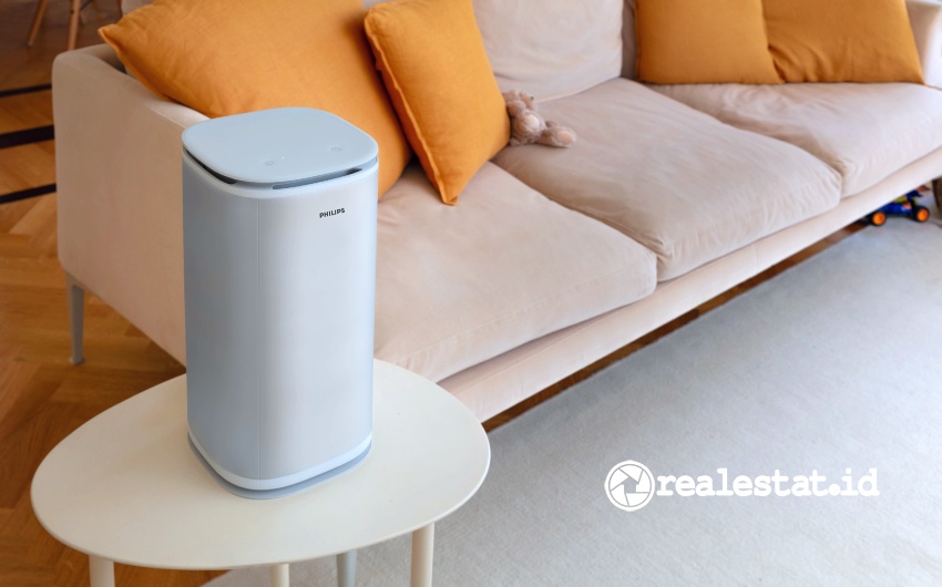Philips UV-C desinfection air cleaner living room application Signify realestat.id dok