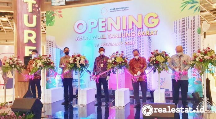 Seremoni Grand Opening Aeon Mall Tanjung Barat Southgate sinar mas land realestat.id dok