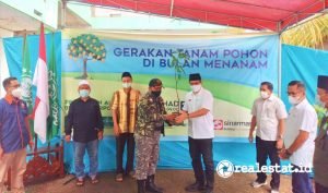 gerakan tanam pohon di bulan menanam yayasan muslim sinar mas land ymsml realestat.id dok