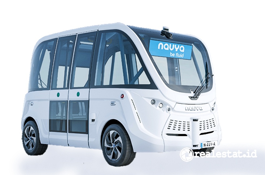 ARMA autonomous electric vehicles kendaraan listrik tanpa awak Mitsubishi Corp Sinar Mas Land BSD City realestat.id dok2
