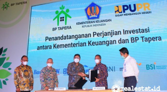 Departemen Keuangan BP Tapera Resmi Salurkan KPR Sejahtera Subsidi FLPP realestat.id dok