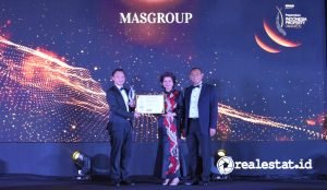 MASGroup Raih Dua Penghargaan Bergengsi Lewat SEION @Serang PropertyGuru Indonesia Property Awards 2021 realestat.id dok