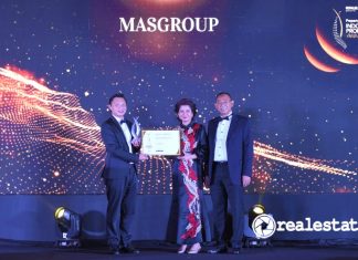 MASGroup Raih Dua Penghargaan Bergengsi Lewat SEION @Serang PropertyGuru Indonesia Property Awards 2021 realestat.id dok