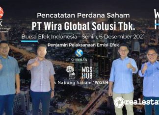 PT Wira Global Solusi Tbk WGS Hub Digital Hub BSD City Sinar Mas Land realestat.id dok