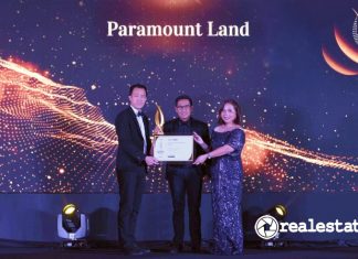 Paramount Petals Raih Best Township Masterplan Design PropertyGuru Indonesia Property Awards 2021 realestat.id dok