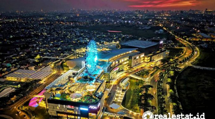 Pusat Perbelanjaan AEON Mall Jakarta Garden City Modernland Realty Restrukturisasi realestat.id dok