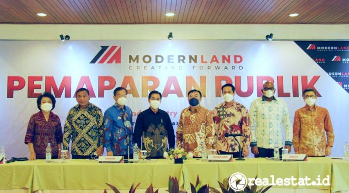 paparan publik public expose pt modernland realty tbk 2021 realestat.id dok