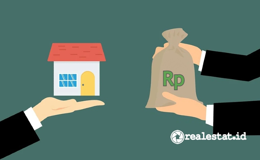 Transaksi jual beli rumah (ilustrasi diolah dari Pixabay)
