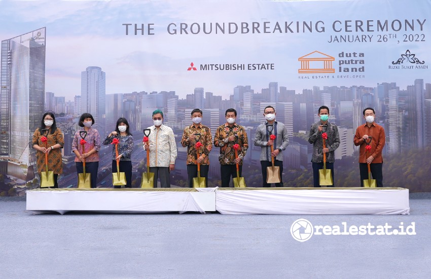 Groundbreaking The Okura Residences & Hotel Okura Jakarta.