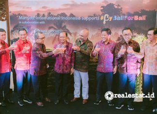 Kampanye #ByBaliForBali Marriott International Indonesia Bali realestat.id dok