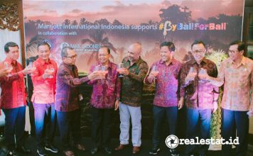 Kampanye #ByBaliForBali Marriott International Indonesia Bali realestat.id dok