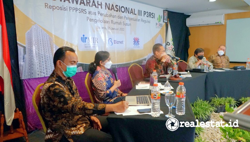 Musyawarah Nasional III  Persatuan Perhimpunan Penghuni Rumah Susun Indonesia (P3RSI)