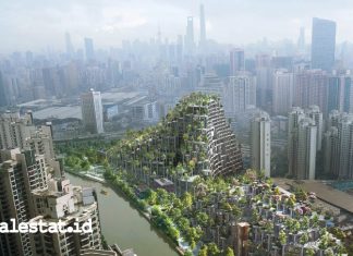 1000 trees pusat perbelanjaan shopping center shanghai china Heatherwick Studios realestat.id dok