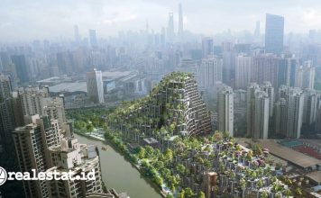 1000 trees pusat perbelanjaan shopping center shanghai china Heatherwick Studios realestat.id dok