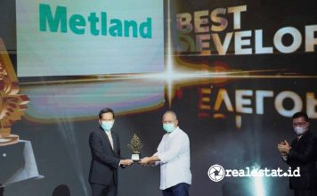 PT Metropolitan Land Metland Best Developer 2021 realestat.id dok