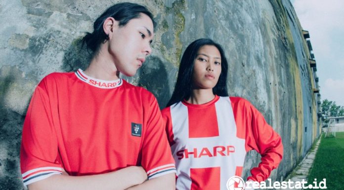 Sharp Indonesia The Goods Dept Perkenalkan Street Sportswear Dukung Timnas Garuda INAF realestat.id dok