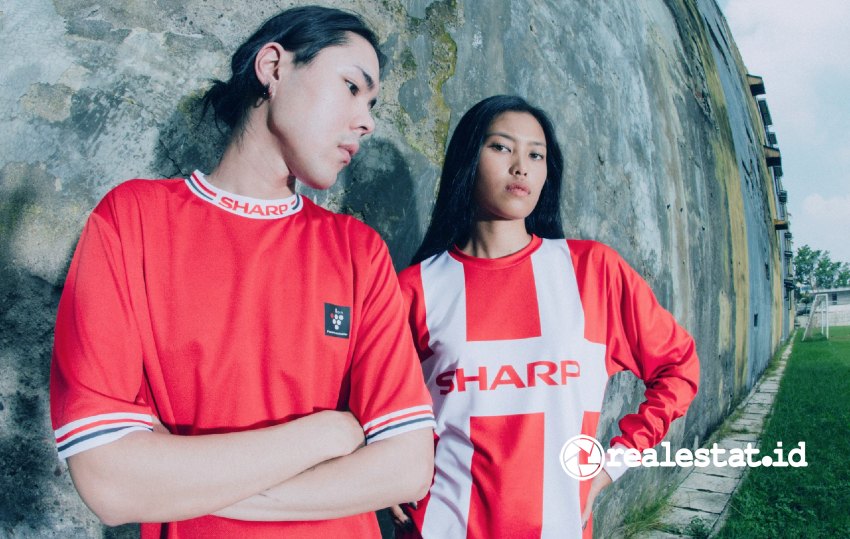 Sharp Indonesia dan The Goods Dept Perkenalkan Street Sportswear Dukung Timnas Garuda INAF. (Foto: istimewa)
