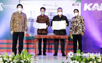 Summarecon Bekasi Gandeng PT KAI Kembangkan Transit Oriented Development TOD realestat.id dok