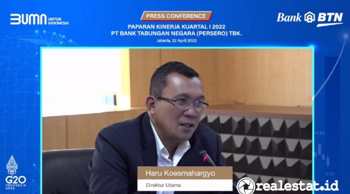 Haru Koesmahargyo, Direktur Utama Bank BTN.