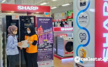 Sharp Indonesia program Sharp Lover’s Day Super Untung Deals realestat.id dok