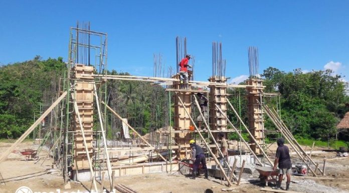 Pembangunan Konstruksi Bangunan Rumah Susun Rusun Ponpes Nadhatut Tolibin Poso Kementerian PUPR realestat.id dok