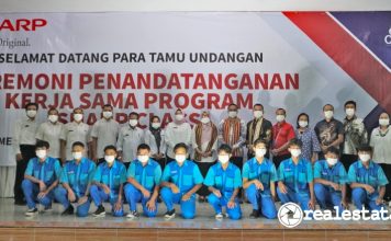 Siswa Peserta Sharp Class SMKN 2 Metro Lampung realestat.id dok