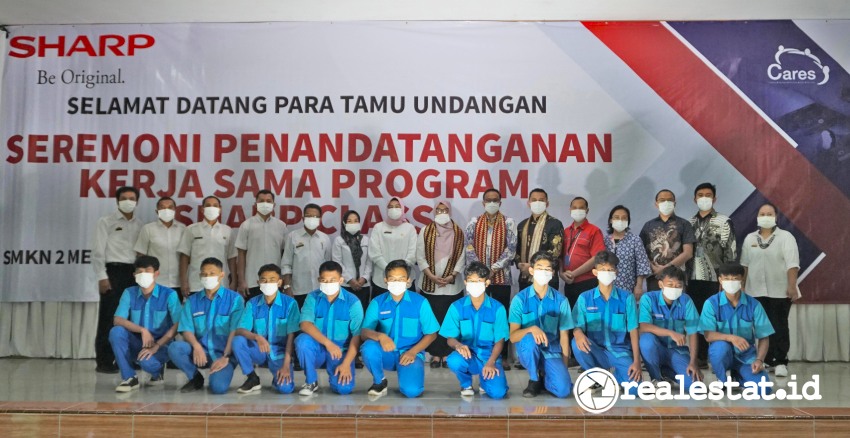 Siswa Peserta Sharp Class SMKN 2 Metro Lampung.