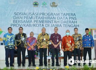 Sosialisasi Program BP Tapera Pemutakhiran Data PNS Jawa Tengah realestat.id dok