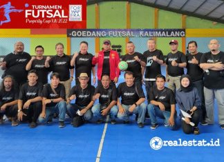 Forwapera Kembali Gelar Turnamen Futsal Property Cup XIV 2022 realestat.id dok