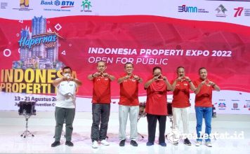 Pembukaan Indonesia Properti Expo IPEX Agustus 2022 realestat.id dok