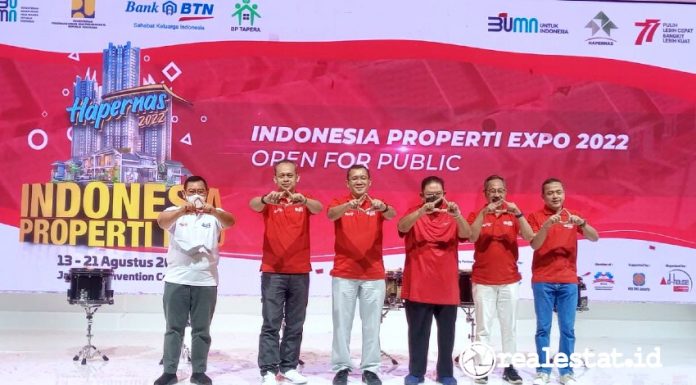 Pembukaan Indonesia Properti Expo (IPEX), 13 Agustus 2022 (Foto: realestat.id) 