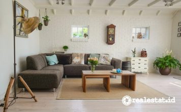 Desain interior ruang keluarga rumah kosong tidak berpenghuni pixabay realestat.id dok