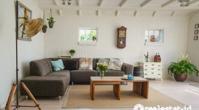 Desain interior ruang keluarga rumah kosong tidak berpenghuni pixabay realestat.id dok