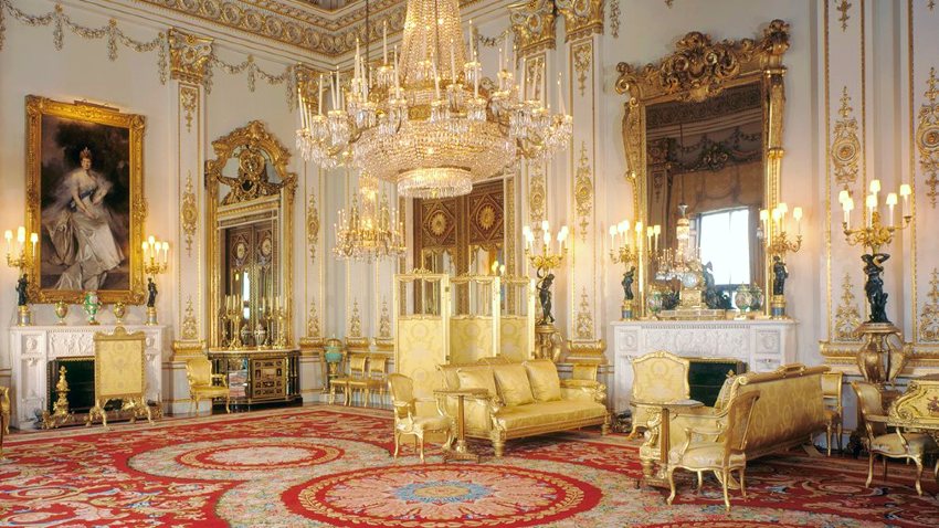 Istana Buckingham ruang tamu negara Kantor Raja Charles III realestat.id dok