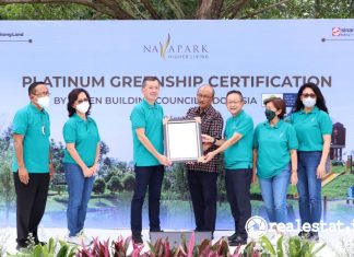 NavaPark BSD City Greenship Neighborhood Platinum GBCI Sinar Mas Land realestat.id dok