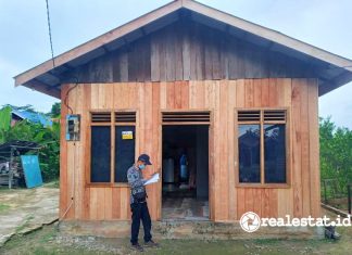 Program BSPS Bedah Rumah Kalimantan Selatan Kalsel Kementerian PUPR realestat.id dok