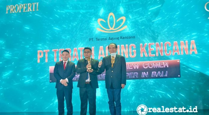 Teratai Group Teratai Agung Kencana Penghargaan Properti Indonesia Award 2022 realestat.id dok