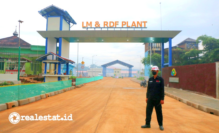 RDF Plant Bantargebang digadang sebagai yang terbesar di Indonesia (Foto: Dok. Adhi Karya)
