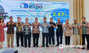Pembukaan Bank BTN Properti Expo 2022 di TangCity, Tangerang (Foto: istimewa)