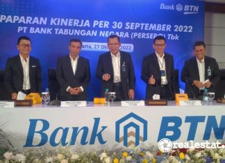 Kinerja Bank BTN BBTN Kuartal III 2022 realestat.id dok