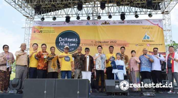 Kota Deltamas Selenggarakan Festival Kebudayaan Jepang-Indonesia Bertajuk ‘Deltamas Matsuri 2022 realestat.id dok