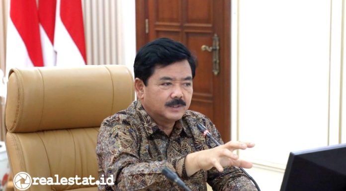 Menteri ATR:Kepala BPN Hadi Tjahjanto Tata Ruang Banjir Jabodetabek Punjur realestat.id dok