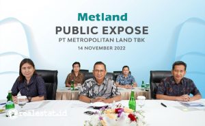 Public Expose PT Metropolitan Land Tbk Kuartal III 2022 (Foto: istimewa)