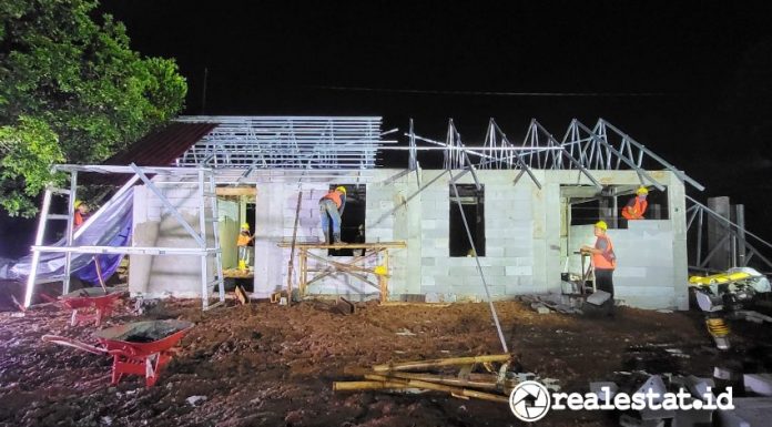 Rumah Tahan Gempa RISHA Hunian Tetap Huntap Relokasi Korban Gempa Cianjur Kementerian PUPR realestat.id dok